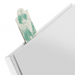 Magnetická záložka Alfons Mucha – Emerald, Fresh Collection