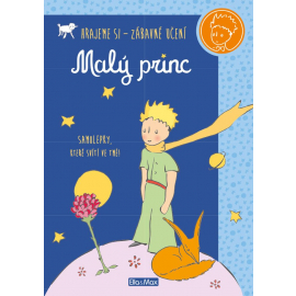 MALÝ PRINC – Kniha aktivit, modré svítící samolepky