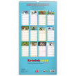 Nástěnný kalendář Rodinný plánovací Krteček XXL 2022, 33 × 64 cm
