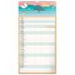 Nástěnný kalendář Rodinný plánovací XXL 2022, 33 × 64 cm