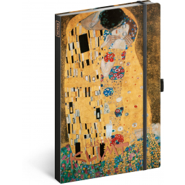 Notes Gustav Klimt linkovaný, 13 × 21 cm