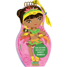 Obliekame brazílske bábiky ISABELA – Maľovanky