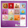 Poznámkový kalendár Babies – Věra Zlevorová 2021, 30 × 30 cm