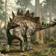 Poznámkový kalendár Dinosaury 2024, 30 × 30 cm