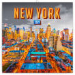 Poznámkový kalendár New York 2021, 30 × 30 cm