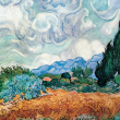 Poznámkový kalendář Vincent van Gogh 2021, 30 × 30 cm