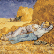 Poznámkový kalendár Vincent van Gogh 2024, 30 × 30 cm