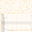 Rodinný plánovací kalendář TERIBEAR 2022, 30 × 30 cm