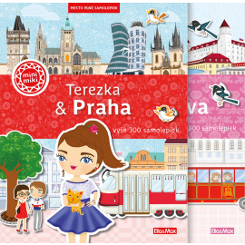 Sada Terezka & Praha a Zuzka & Bratislava